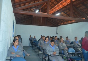 Palestra de Plano de Abandono no Centro - Simulado de Abandono Emergencial