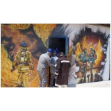 cursos de bombeiros no Tamboré