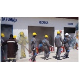 simulados de evacuação de emergência no Jaguaré