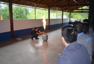 Treinamento de Brigada de Prevenção a Incêndio no Bairro do Limão - Treinamento de Brigada de Combate a Incêndio