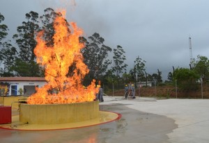 Treinamento de Brigadistas para Combate a Incêndio no Morro Grande - Treinamento de Brigadistas