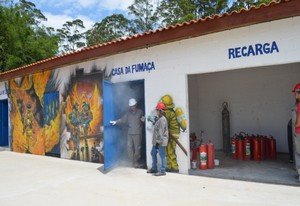 Treinamentos de Evacuação no Tamboré - Treinamento de Evacuação